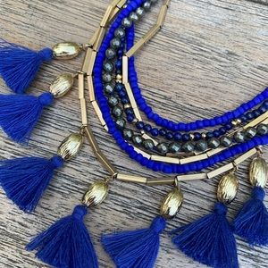 Stella & Dot Tulum Tassel Necklace